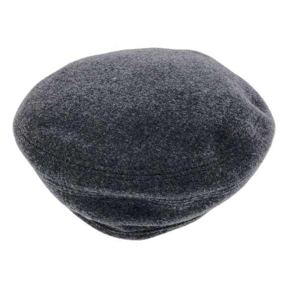 Hermes Wool Cashmere Beret Gray 58 main image 4